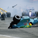 Illustration for article titled High Resolution Images Show One Of Formula 1s Most Dramatic (And Non-Lethal) Historic Crashes